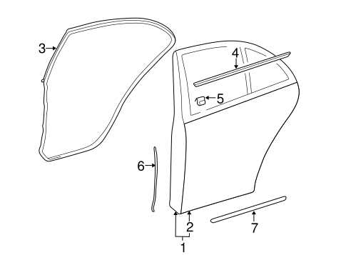 E500 DOOR & COMPONENTS 2