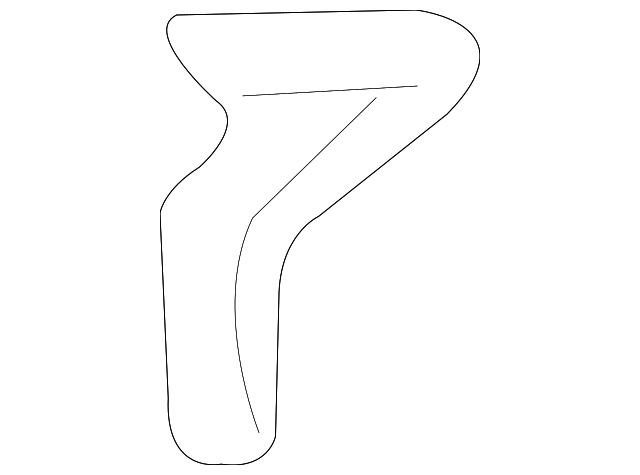 12492744 SEAT BACK FRAME RETAINER
