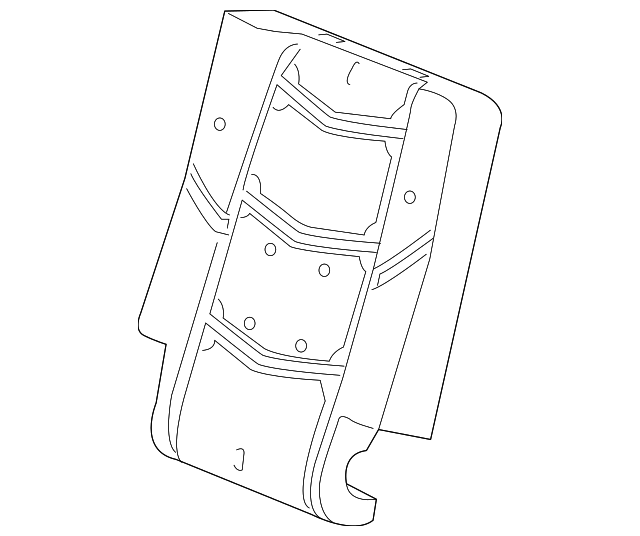 23470759 Деталь SEAT BACK PAD