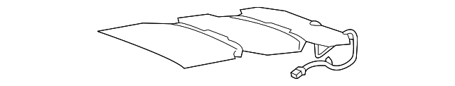 23444519 Деталь SEAT CUSHION HTR