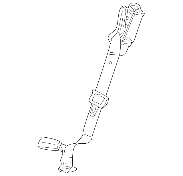 89022958 Деталь CENTER SEAT BELT