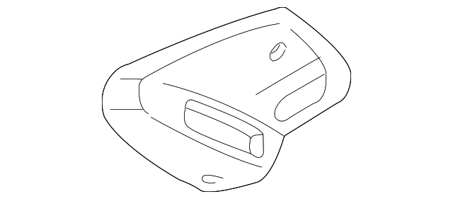 10413475 HANDLE BEZEL, RIGHT