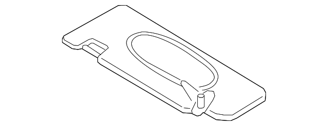 51-16-7-377-675 Деталь SUNVISOR, LEFT