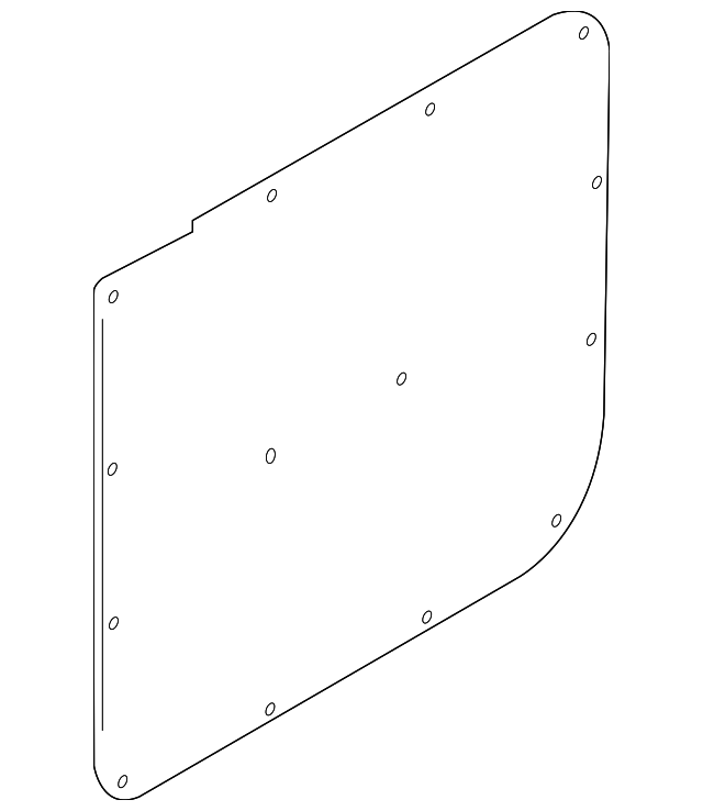 19316930 Деталь DOOR TRIM PANEL, RIGHT