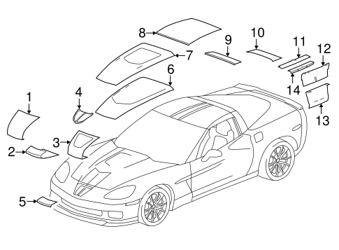 Corvette STRIPE TAPE