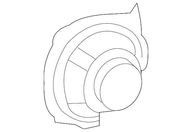68013427AA Деталь QTR PNL SPEAKER, RIGHT
