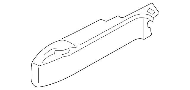 1Y0-868-061-A-GRU Деталь UPPER TRIM, LEFT