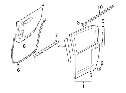 QX56 DOOR & COMPONENTS 2