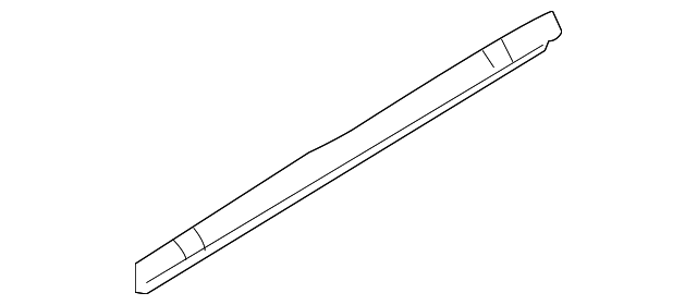828387S000 Деталь SEAL STRIP, RIGHT