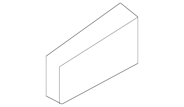 648927S001 Деталь DOOR SHELL PAD, LEFT