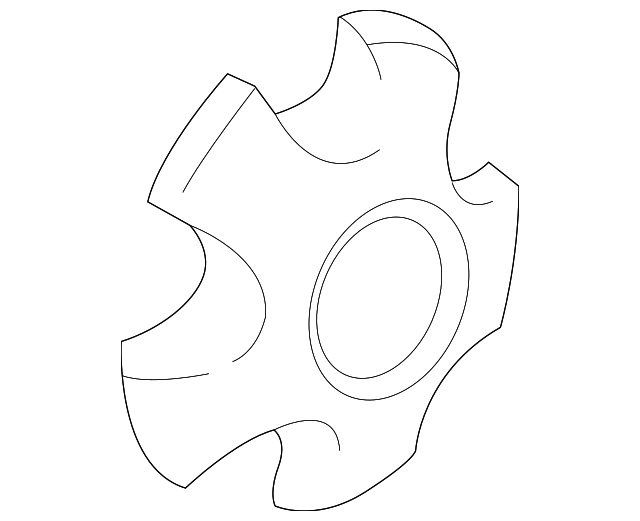 42603-42020 Деталь CENTER CAP
