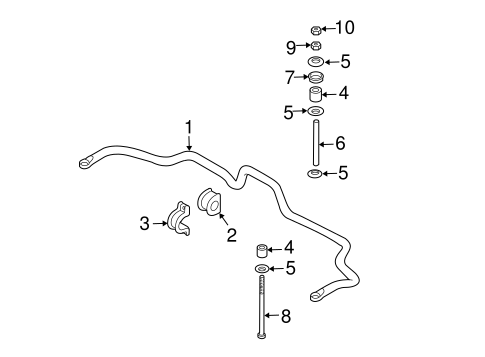 Sorento STABILIZER BAR & COMPONENTS