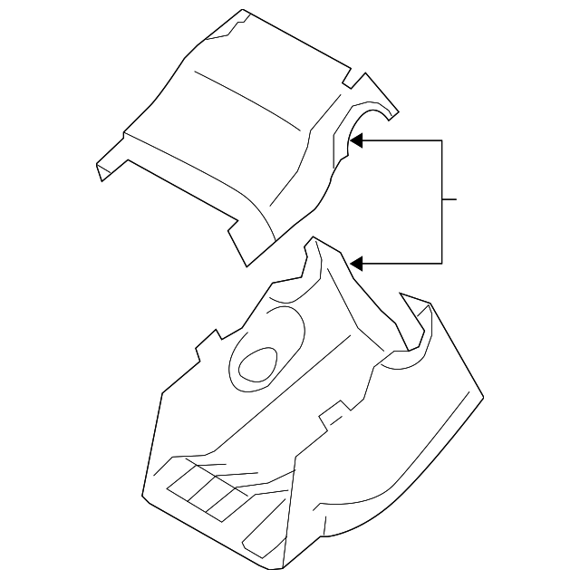 45286-42919-B0 Деталь COLUMN COVER