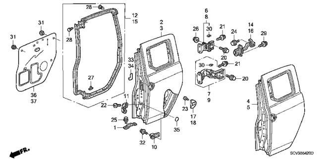 ELEMENT REAR ACCESS PANELS