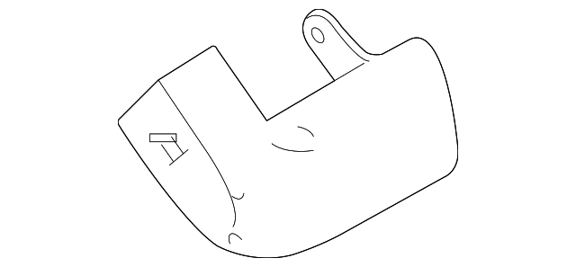 5L8Z-10C392-DA Деталь AIR DUCT