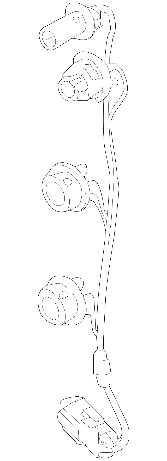 92415-4J000 Деталь SOCKET & WIRE, RIGHT