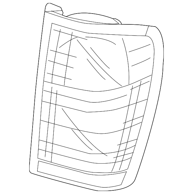 92421-4J000 Деталь LENS & HOUSING, RIGHT