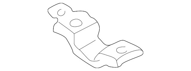 54480-0W006 Деталь LOWER CNTRL ARM BRACKET, RIGHT