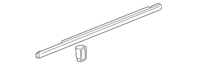 72450-TK4-A02 MOLDING ASSY., L. FR. DOOR