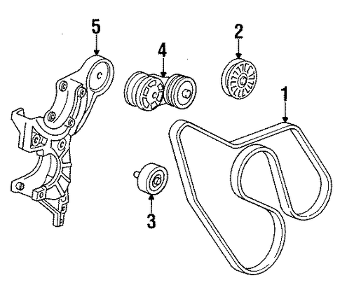 C2500 BELTS & PULLEYS