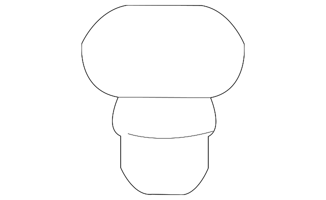 57275SG000 Деталь LOWER GRILLE STOPPER