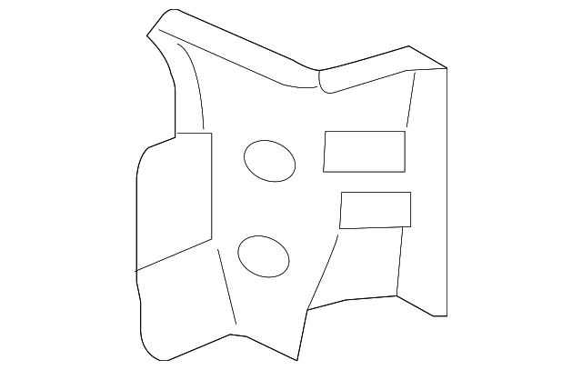 MR960750 Деталь PANEL, RIGHT