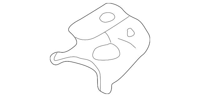 56420AC000 Деталь UNDER COVER BRACKET