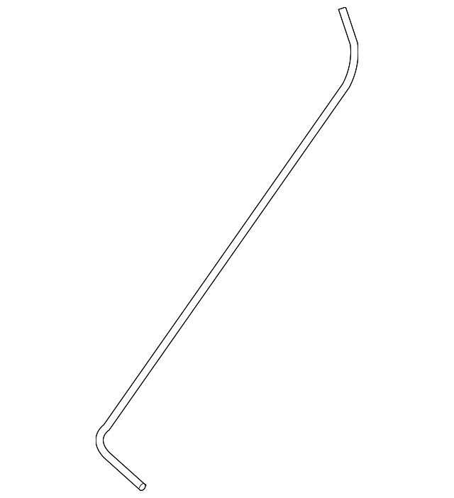 5869A003 Деталь DRAIN HOSE, LEFT
