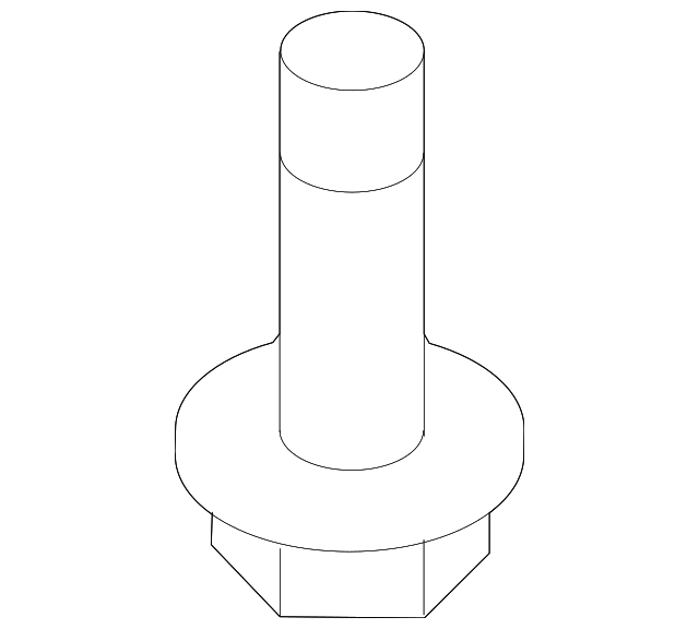 MU001347 Деталь MOTOR SCREW