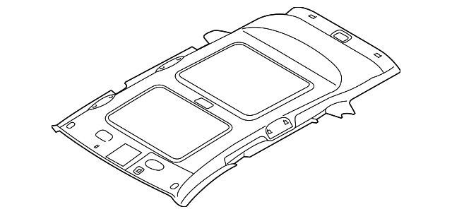 85401-1U000H9 Деталь HEADLINER