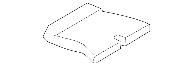 64-12-9-111-025 Деталь FLOOR DUCT, LEFT