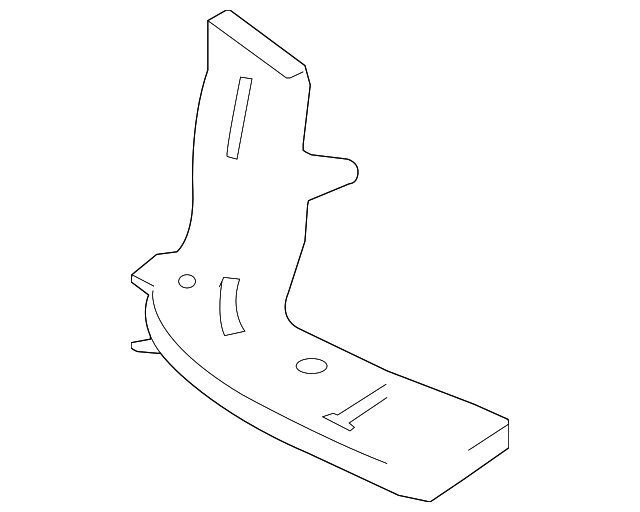 5147148529 Деталь FLOOR DUCT, LEFT