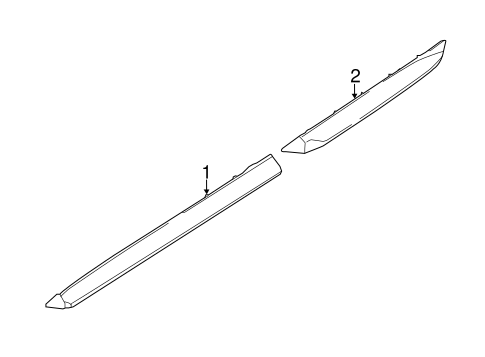 JX35 EXTERIOR TRIM - PILLARS