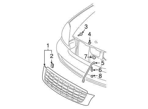 DeVille GRILLE & COMPONENTS 2