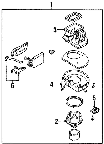 MPV BLOWER MOTOR & FAN