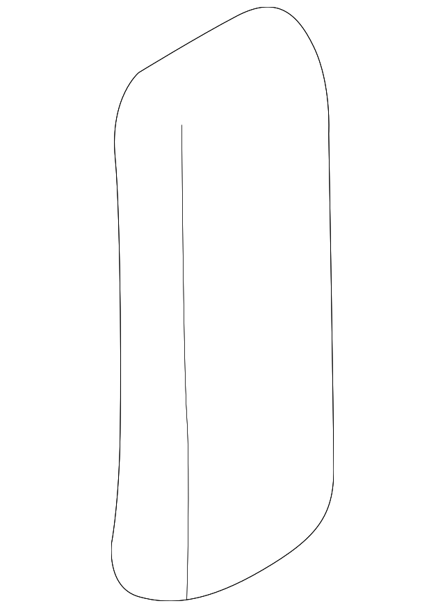 705-867-297-A-6XH Деталь UPPER CAP, LEFT