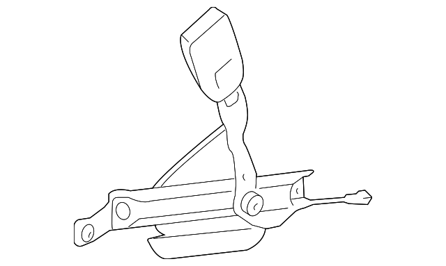 221-860-18-69-8L36 Деталь BUCKLE, RIGHT