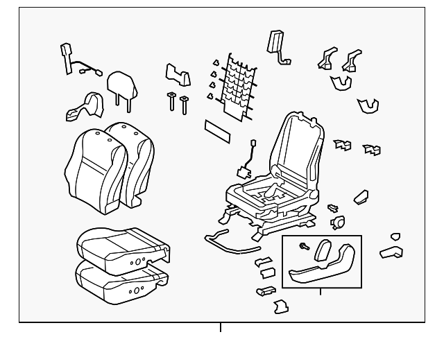 71200-0Z400-B8 Деталь SEAT ASSY, LEFT