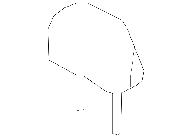 71910-02B30-B2 Деталь HEADREST, LEFT