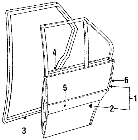 Escort DOOR & COMPONENTS