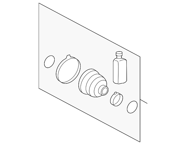 49583-3S300 INNER BOOT, RIGHT