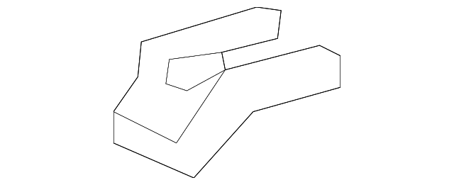 72159-0E030-B0 Деталь TRACK END COVER
