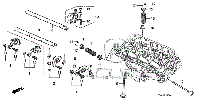 TL VALVE - ROCKER ARM (FR.)