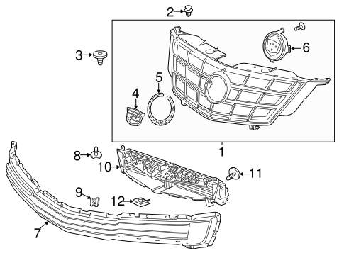 ELR GRILLE & COMPONENTS