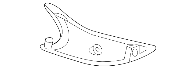 51-16-7-112-425 Деталь LOWER COVER, LEFT