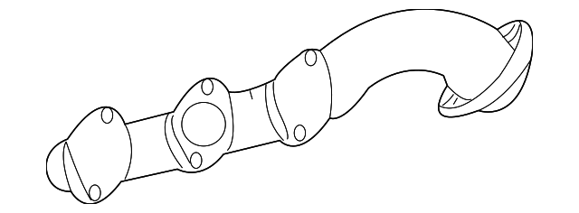 5101528AA Деталь EXHAUST MANIFOLD, RIGHT