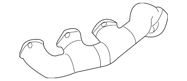 5101529AA Деталь EXHAUST MANIFOLD, LEFT