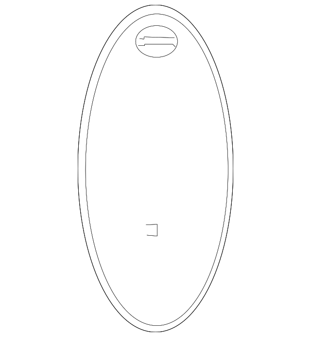 285E3ZQ31B Деталь KEYLESS LOCK PAD