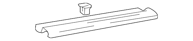 85871-25000-LT Деталь SCUFF PLATE, LEFT