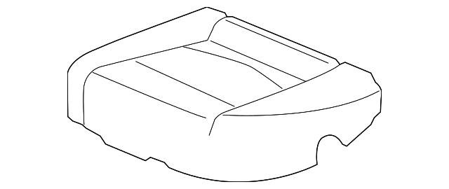 89160-1M110AF1 Деталь CUSHION COVER, LEFT